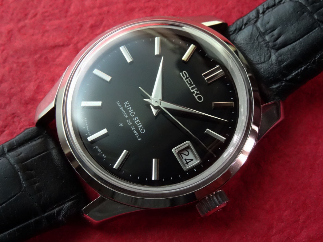 king seiko black dial